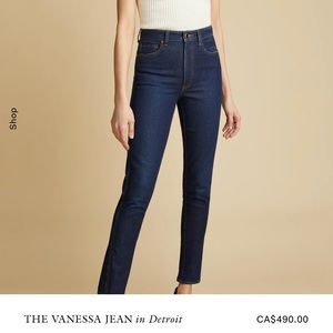 Brand new KHAITE Denim Vanessa, color Detroit